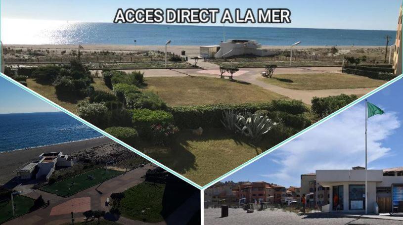 Appartement De Vacances - Splendide Vue Sur Mer, Parking Prive Le Barcarès Exteriör bild